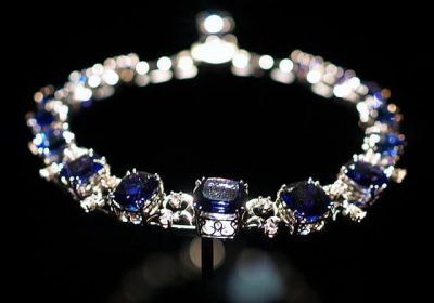 Tanzanite and white sapphire jewelry -the Jewelry Shopping Tour features a number of Tanzanite pieces